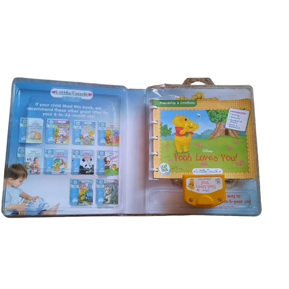 Leap Frog LeapPad Little Touch Disney Pooh Loves You Infant And Toddler